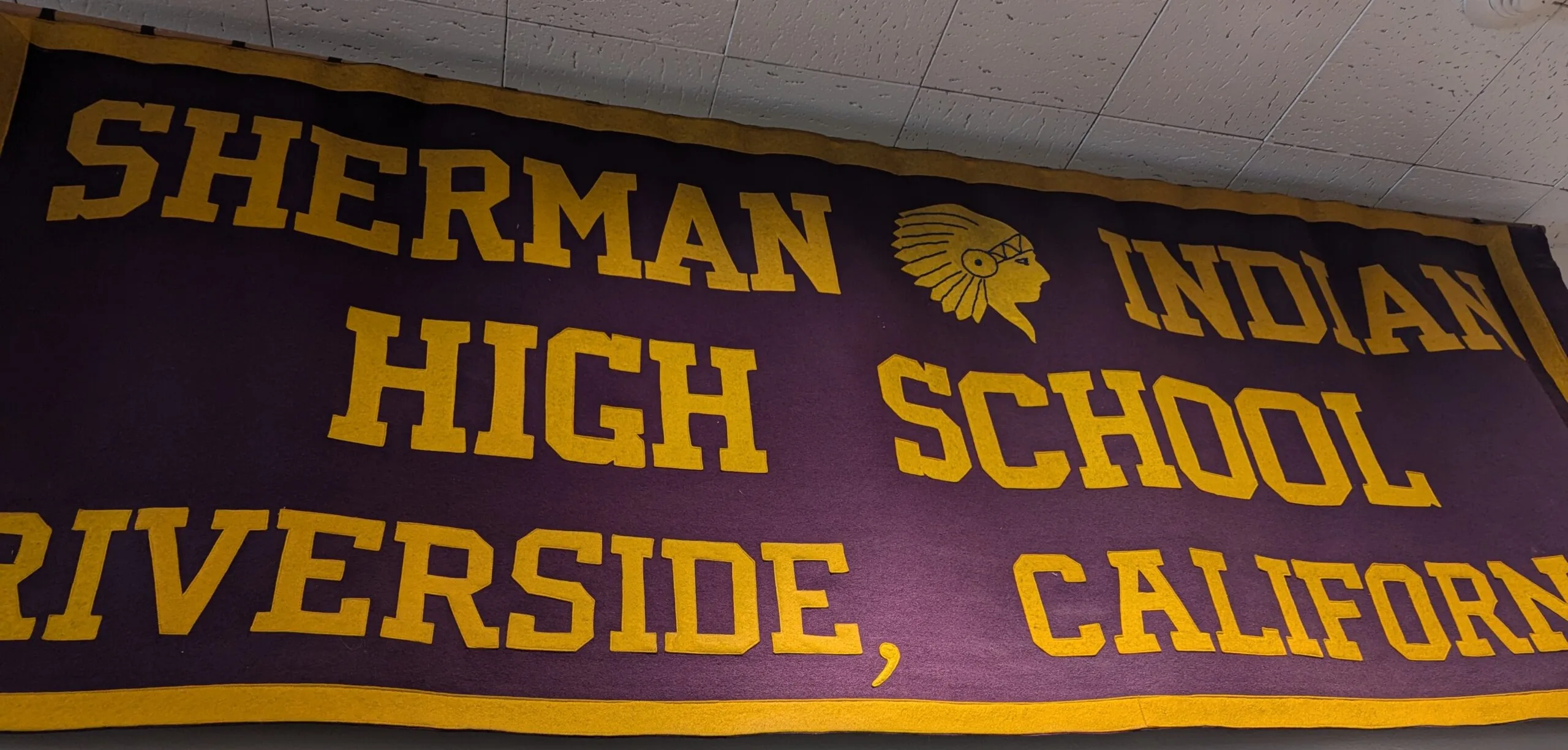 Sherman Indian High School Banner
